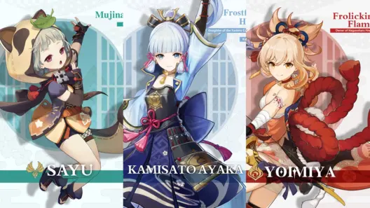 Mihoyo Perlihatkan Tiga Karakter Baru Di Genshin Impact!