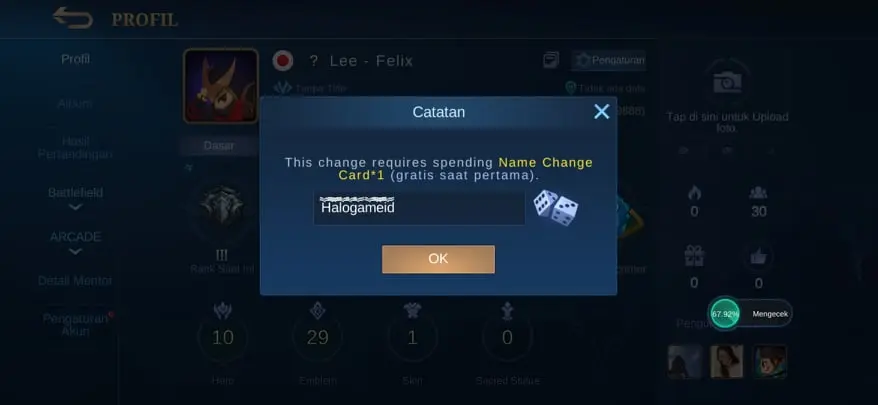 Cara Bikin Nickname Mobile Legends Unik Terbaru 2022 Ganti