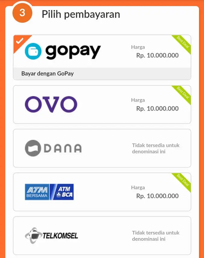 Cara Top Up Free Fire Terbaru 2022 Pembayaran