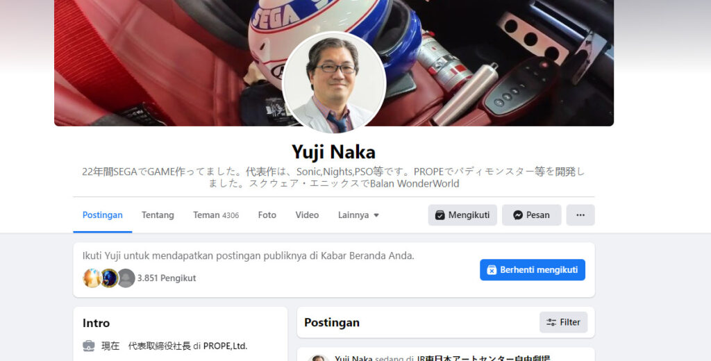 Yuji Naka Hengkang Dari Square Enix Karena Balan Wonderworld Gagal 