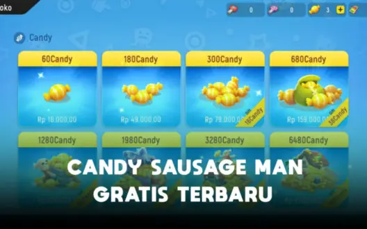 Cara Mendapatkan Candy Sausage Man Gratis Terbaru 2022 Halogame