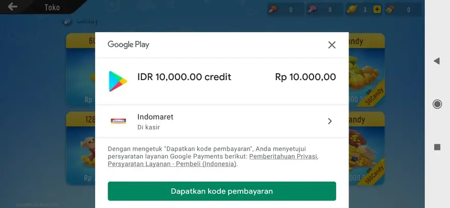Cara Top Up Candy Sausage Man Terbaru 2022 Pembayaran