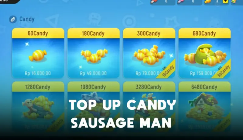Cara Top Up Sausage Man Terbaru 2022 Halogame