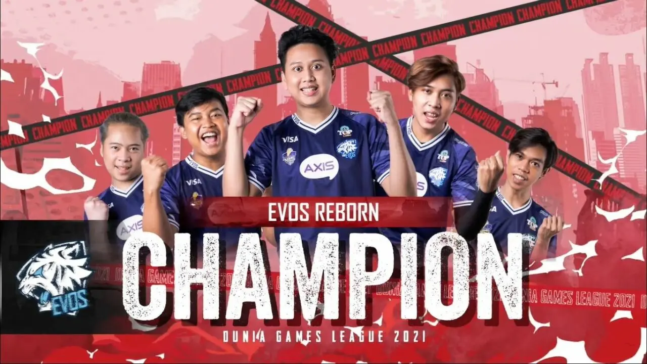 Evos Esports Juarai Tournamen Pubg Mobile Dunia Games League 2021
