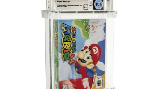 Salinan Game Super Mario 64 Masih Tersegel Terjual 22 Miliar Rupiah