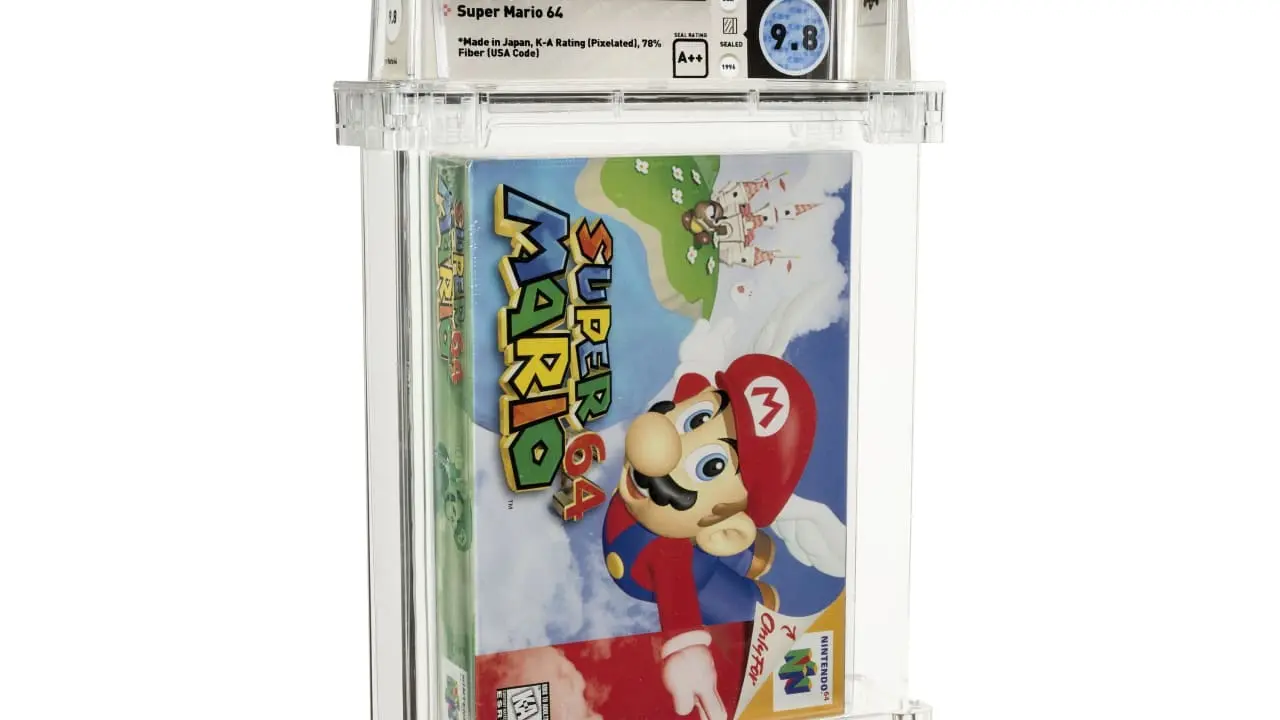 Salinan Game Super Mario 64 Masih Tersegel Terjual 22 Miliar Rupiah