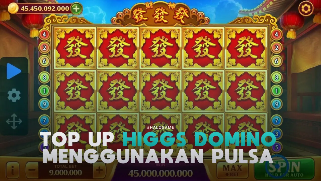 Begini Cara Top Up Higgs Domino Menggunakan Pulsa Terbaru 2022 Halogame