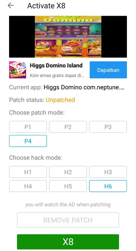 Cheat Higgs Domino Terbaru 2022 Fitur