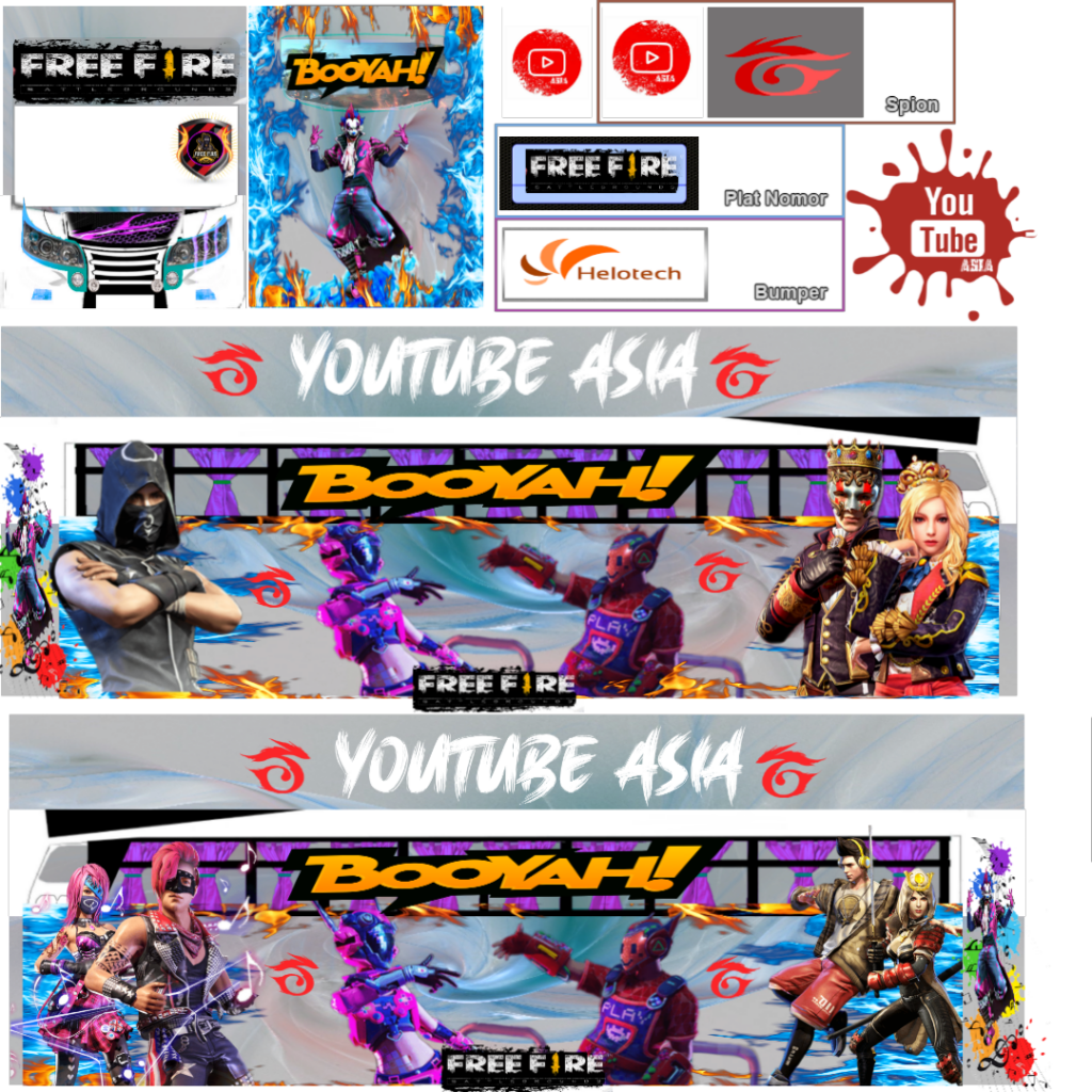 Skin Bus Simulator Free Fire Terbaru 2022! 6 Skin Bus Simulator Free Fire Terbaru 2022! Skin