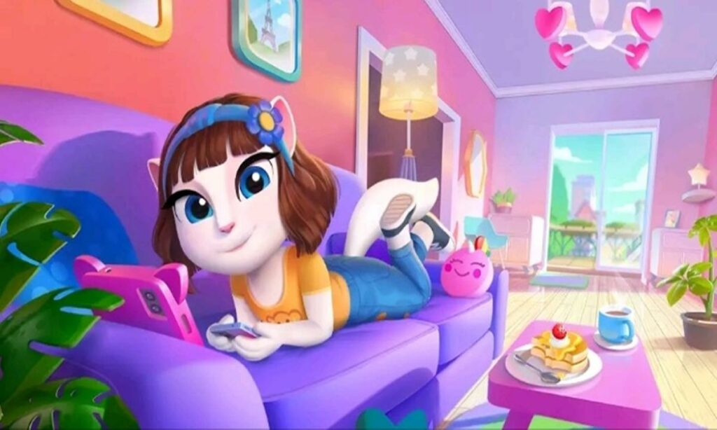 Download My Talking Angela 2 Mod Apk Terbaru 2022 Halogame