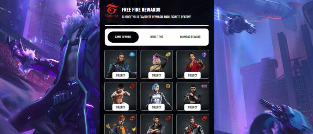 Free Fire Space, Dapatkan Skin Bundle, Diamond Dan Senjata Gratis! Hadiah