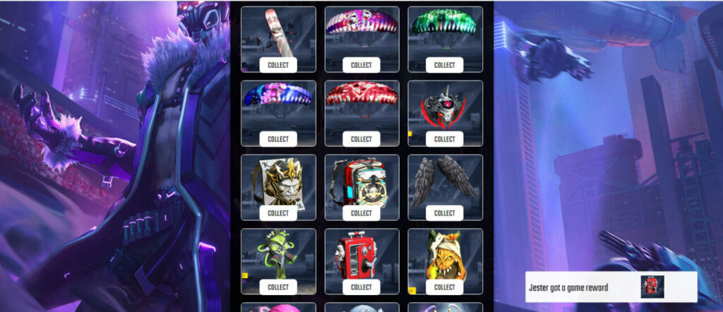 Free Fire Space, Dapatkan Skin Bundle, Diamond Dan Senjata Gratis! Parasut