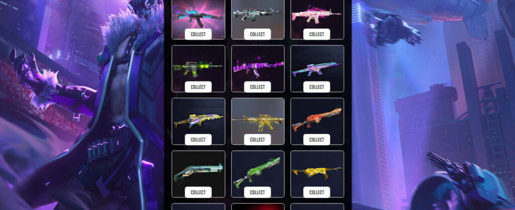 Free Fire Space, Dapatkan Skin Bundle, Diamond Dan Senjata Gratis! Skin Senjata