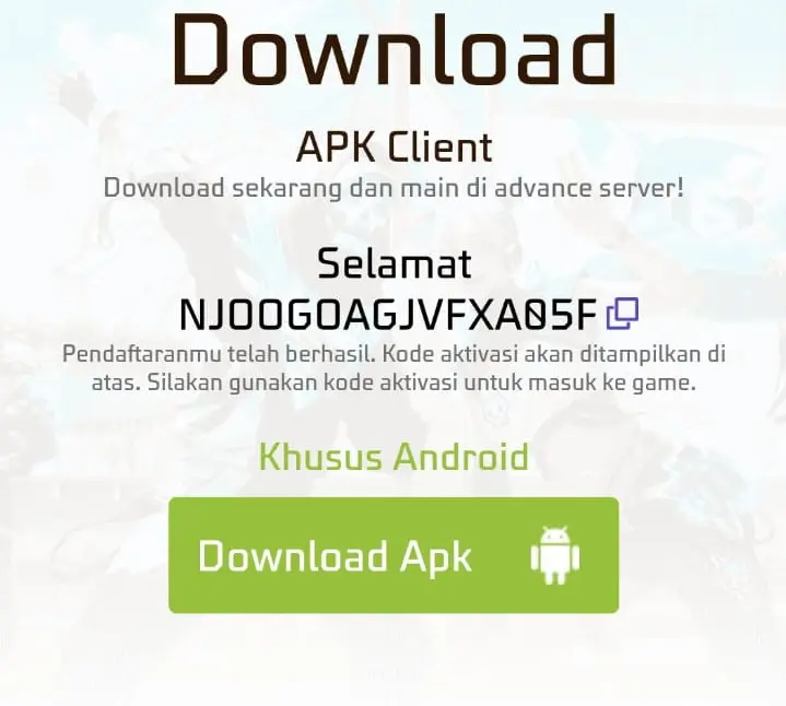 Link Free Fire (ff) Advance Server Terbaru 2023 - Download Apk
