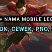 1000+ Nama Ml Nama Mobile Legends Keren Terbaru 2023, Cowok, Cewek, Pro, Noob, Viral, Aesthetic Dan Simbol Halogame
