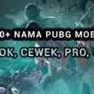 1000+ Nama Pubg Mobile Nickname Pubg Mobile Keren Terbaru 2023, Cowok, Cewek, Pro, Noob, Viral, Aesthetic Dan Simbol Halogame