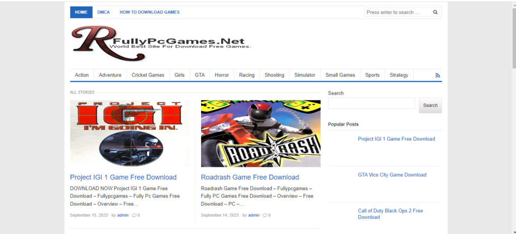15+ Situs Download Game Pc Bajakan Terbaru 2023 - Fullpcgames