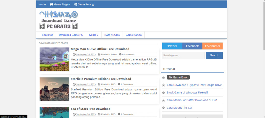 15+ Situs Download Game Pc Bajakan Terbaru 2023 - Hienzo