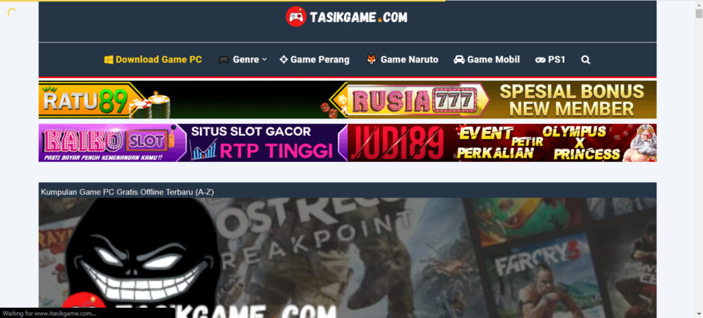 15+ Situs Download Game Pc Bajakan Terbaru 2023 - Tasikgame