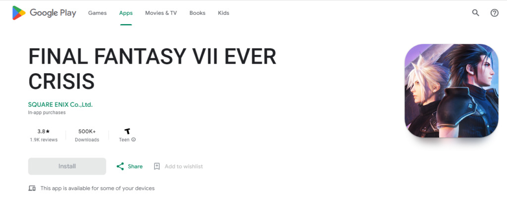 Final Fantasy Ever Crisis Tidak Rilis Di Indonesia Halogame