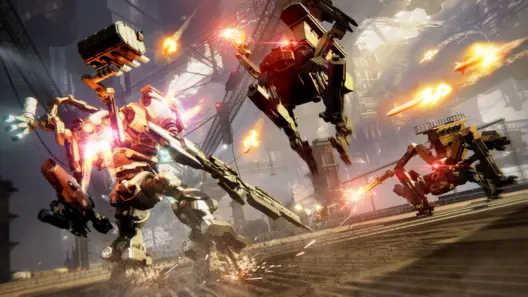 Suara Efek Di Armored Core Vi Direkam Langsung Daari Pabrik Besi Halogame