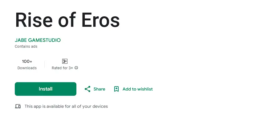 Rise Of Eros Apk Mod Unlock Character & Unlimited Money Terbaru 2023 - Install