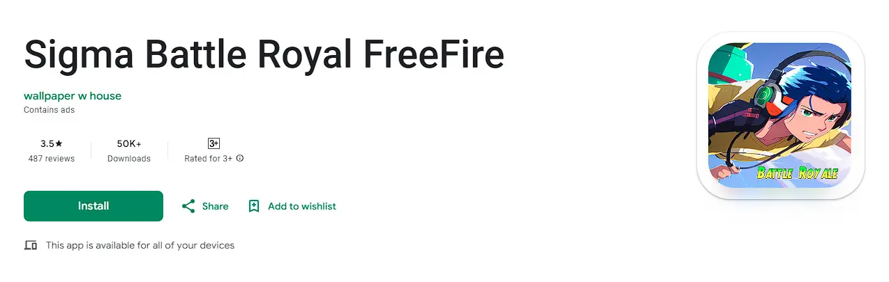 Sigma Battle Royale Mod Apk Game Mirip Ff Terbaru 2023 - Install