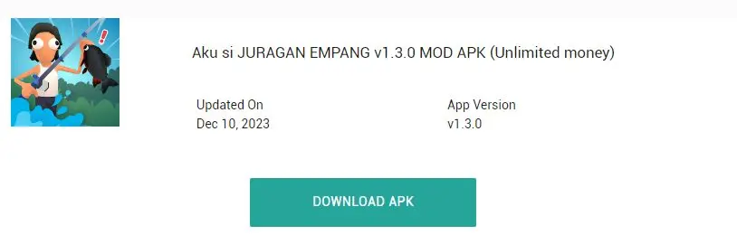 Aku Si Juragan Empang Mod APK 1.3.0 Unlimited Money Terbaru! 18 Aku Si Juragan Empang Mod Apk 1.3.0 Unlimited Money Terbaru! Download