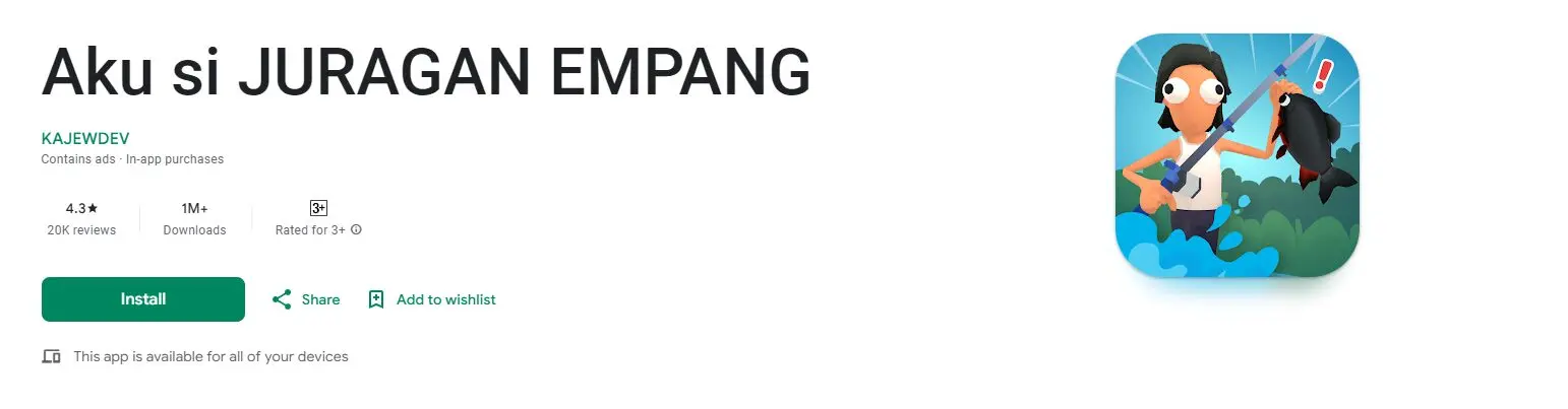 Aku Si Juragan Empang Mod APK 1.3.0 Unlimited Money Terbaru! 20 Aku Si Juragan Empang Mod Apk 1.3.0 Unlimited Money Terbaru! Install