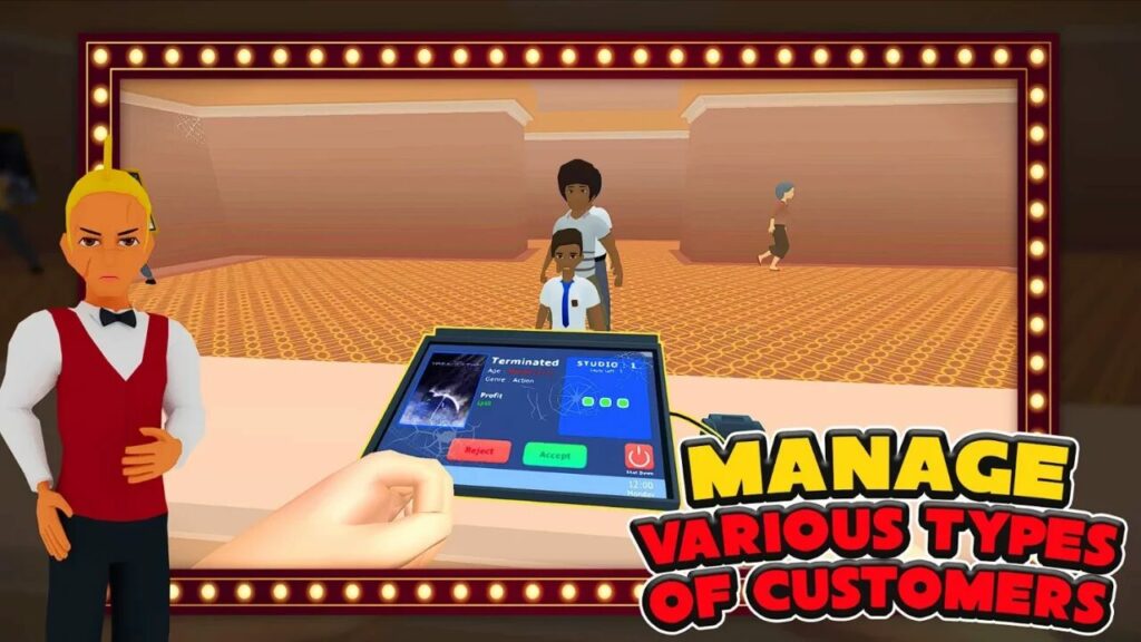 Bioskop Simulator MOD APK v4.0.3 Unlimited Money Terbaru! 5 Bioskop Simulator Mod Apk V4.0.3 Unlimited Money Terbaru 1 4