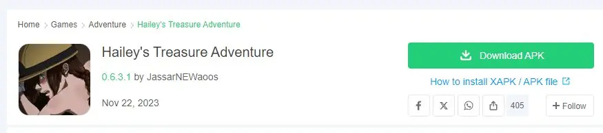 Hailey Treasure Adventure Mod Apk V0.6.3.2 No Sensor Terbaru! Download