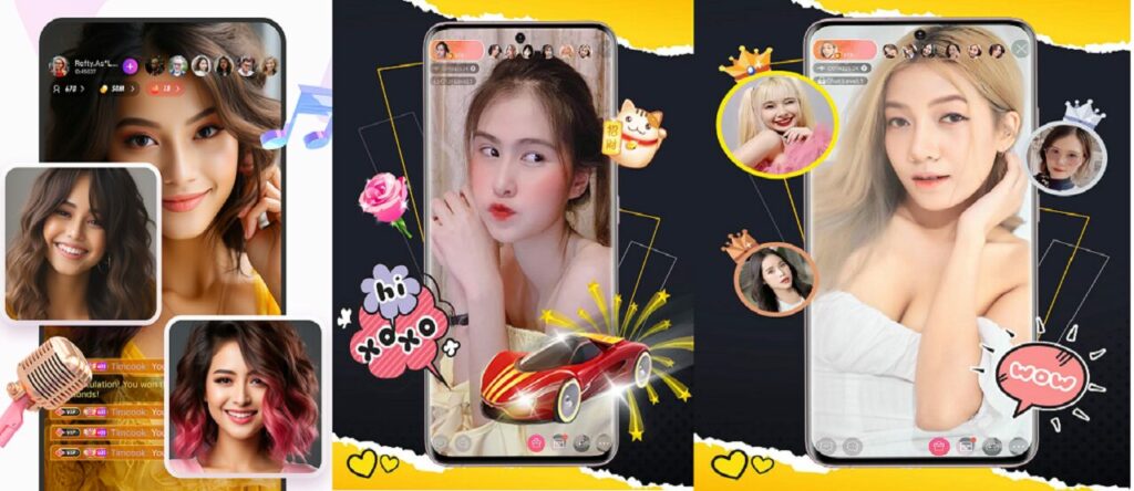 Hotlive Mod Apk V1.1.493 Unlock All Room Gratis Terbaru 
