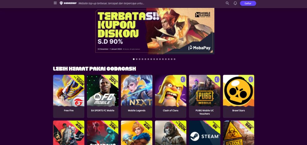Top Up Higgs Domino Codashop Murah Halogame 