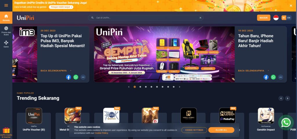 Top Up Higgs Domino Unipin Murah! 5 Top Up Higgs Domino Unipin Murah Halogame