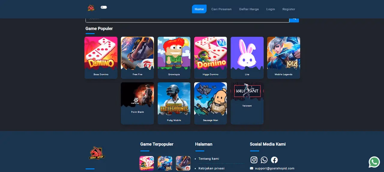 Top Up Higgs Domino Di Gostshopid Murah 2024 Situs