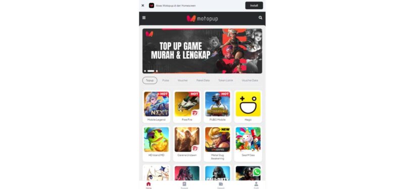Top Up Higgs Domino Di Motopup Id Halogame